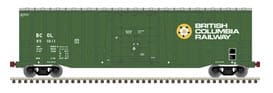 BRITISH COLUMBIA NSC 50FT PLUG DOOR BOXCAR RD# 851028