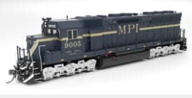 9812 EMD SD45, MPI 9005, Blue w/ Gold, Paragon4 Sound/DC/DCC, HO