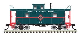 C&O CABOOSE - CHICAGO & ILLINOIS MIDLAND RD# 68