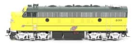 9695 EMD F7 A/B, CNW 400/410, Executive Scheme, A-unit No-Sound / DCC-Ready, Unpowered B, HO