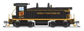DTS EMD SW7 # 116 DC/DCC/SOUND - DIECAST BODY AND CHASIS