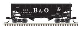 B&O 2 BAY OFFSET HOPPER RD# 235623