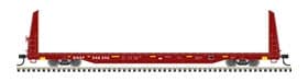 TM 68' BULKHEAD FLAT CAR BNSF #546014