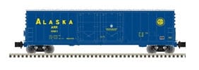 Z MASTER 53' EVANS DOUBLE PLUG DOOR BOX CAR ALASKA #10801