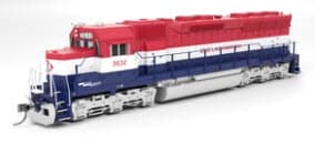 9800 EMD SD45, EL 3632, Bicentennial Paint, Paragon4 Sound/DC/DCC, HO