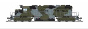 9475 EMD SD40-2, USMC Fantasy Scheme, Paragon4 Sound/DC/DCC, N