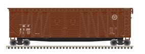 MISSOURI PACIFIC 50FT SINGLE SHEATHED BOXCAR NO END DOORS RD# 89060