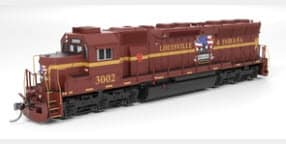 9810 EMD SD45, Louisville & Indiana 3002, "Honoring Our Veterans", Paragon4 Sound/DC/DCC, HO