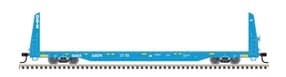 TM 68' BULKHEAD FLAT CAR GENERAL AMERICAN (GAEX) #63074