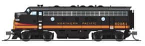EMD F7 A/B, NP FREIGHT SCHEME 6008A/6008B, A-UNIT PARAGON 4 - SOUND DC/DCC, UNPOWERED B