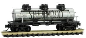 SHERWOOD OIL 3 DOME TANK CAR RD# 4553