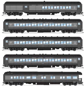 HO NYC HW Pass/5 Car Set Two Tone Gray