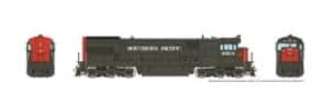 HO GE U33C w/ fairing (DC/Silent): Southern Pacific - Bloody Nose w/o Logo: #8604