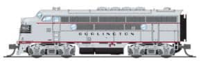 EMD F3 A, CB&Q 9960C, PARAGON 4 - SOUND DC/DCC