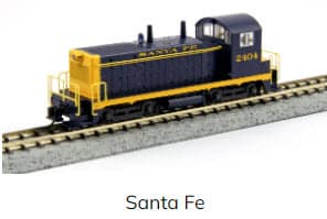 N NW2 AT&SF RD# 2512 w/Pre-Installed DCC + Sound