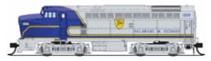 9639 D&H Sharknose, RF-16 A, 1205, Blue Warbonnet, Paragon4 Sound/DC/DCC, N