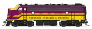 9682 EMD F9A, ACWR 271, Magenta & Yellow, No-Sound / DCC-Ready, HO
