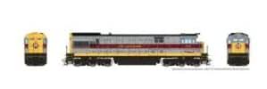 HO GE U33C (DC/DCC/Sound): Erie Lackawanna - Grey & Maroon: #3308