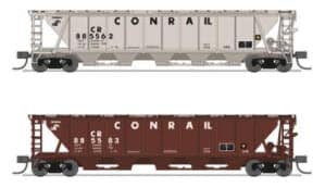 CONRAIL VARIETY PACK H32 COVERED HOPPERS
