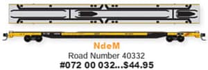 N DE M 89 FT FLATCAR RD# 40332 - THIS WILL BE AVAILABLE TO SHIP END OF THIS MONTH