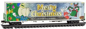 N SCALE MICRO-MOUSE CHRISTMAS CAR