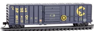 CHESSIES SYSTEM B&O 50FT RIB SIDE BOXCAR RD# 401110
