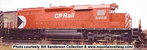 CP RAIL EX QNSL SD40 #5402 DCC READY