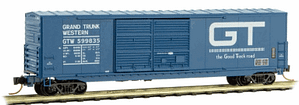 GRAND TRUNK WESTERN 50FT BOXCAR RD # 599835