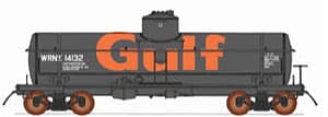 GULF OIL (WRNX) 8000 GALLON TANK CAR - 6 RD#'S