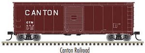N Usra Steel Boxcar Canton RR 611