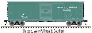 N Usra Steel Boxcar CWP&S 10001