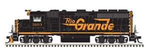 Ho GP40-2 UP EX RIO GRANDE 1361