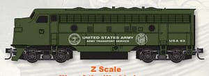Z SCALE - WAR OF THE WORLDS LOCOMOTIVE