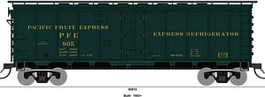 PACIFIC FRUIT EXPRESS R-40-23 40FT STEEL ICE REEFER 6 RD#'S AVAILABLE
