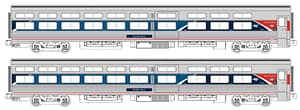 N Viewliner I Sleeper 2 Car Set Phase VII