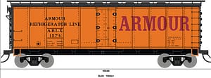 ARMOUR R-40-23 40FT STEEL ICE REEFER 6 RD#'S AVAILABLE