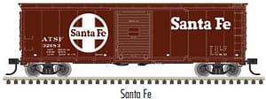 N Usra Steel Boxcar ATSF 32527 - 1 pc left