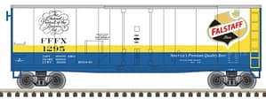 HO TRAINMAN 40' PLUG DOOR BOX CAR FALSTAFF #1295