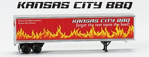 SP. RUN MICRO-TRAINS KC BBQ TRAILER