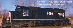 HO EMD SD40-2R IC#6004 DCC Ready