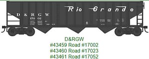 RIO GRANDE 70 TON 14 PANEL HOPPER # 17002