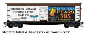 MEDFORD TALENT & LAKE CREEK 40FT WOOD REEFER