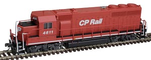 ATLAS CANADIAN PACIFIC GP-40 # 4611 WITH DITCH LIGHTS DCC/SOUND - 1 PC LEFT