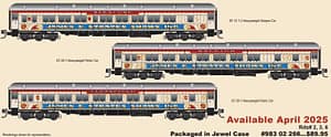 STRATES SHOWS PASSENGER CAR 3 PACK