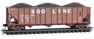 SOO LINE 100 TON HOPPER