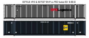XPO CORRUGATED 53FT CONTAINERS