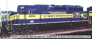 DM&E EMPLOYEE DEDICATION SCHEME SD40 #6094 DCC READY