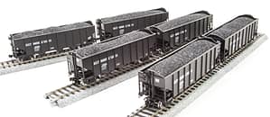 N&W B&O LETTERING H2A HOPPER 6 PK - R