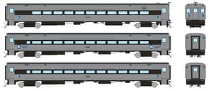 HO Comet Car: MNCR - West of Hudson: Set #1 (Cab: 5175 Coaches: 5986, 5990)