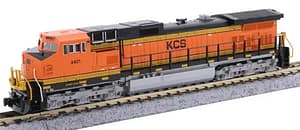 N KCS EX BNSF C44-9W #4400DCC